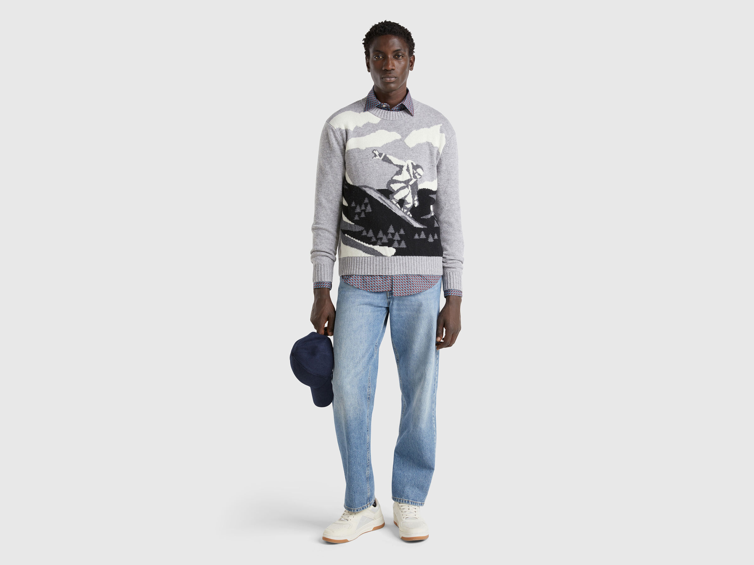 SWEATER L/S Hombre image number 3